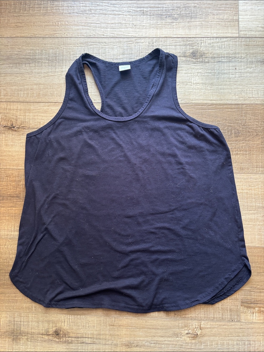 Classic Black Racerback Tank Top for Women